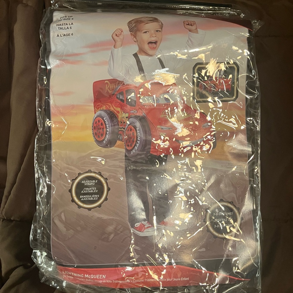 Disney Cars Lightning McQueen Kids Costume